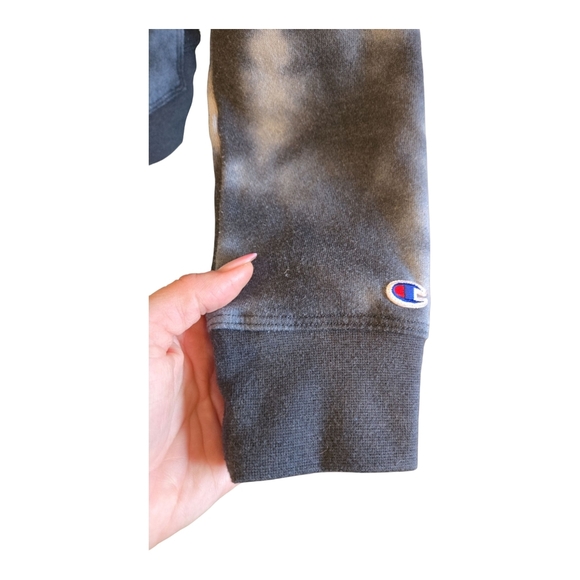 CHAMPTION French Terry Script Logo Hoodie - Picture 6 of 7